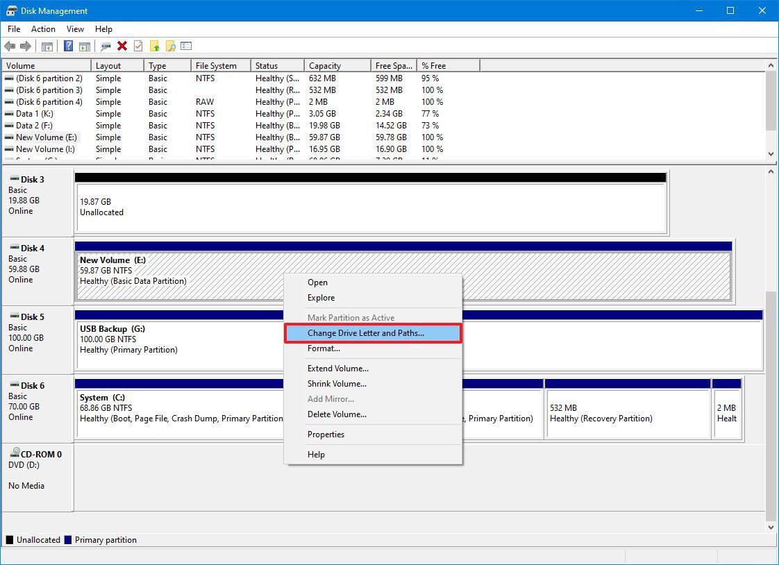 Cách gắn ổ cứng thành thư mục trên Windows 10 22 Cach gan o cung thanh thu muc tren Windows 10 08