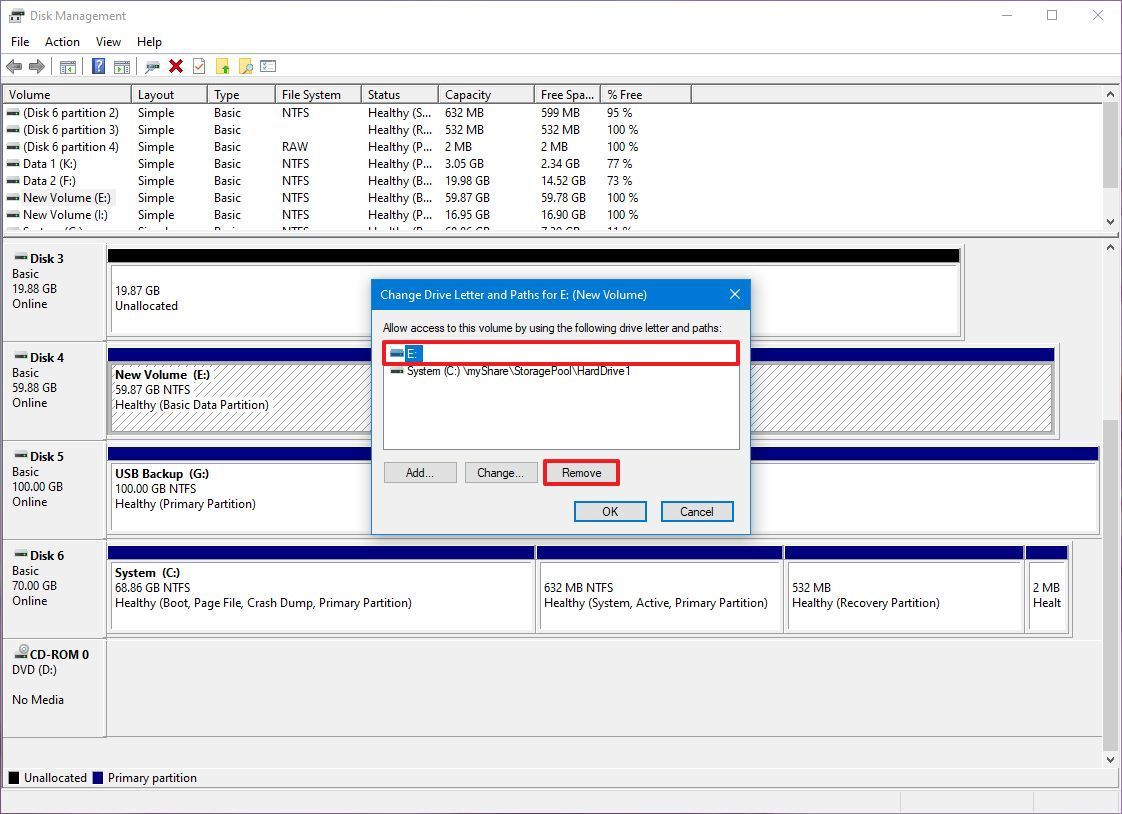 Cách gắn ổ cứng thành thư mục trên Windows 10 23 Cach gan o cung thanh thu muc tren Windows 10 09