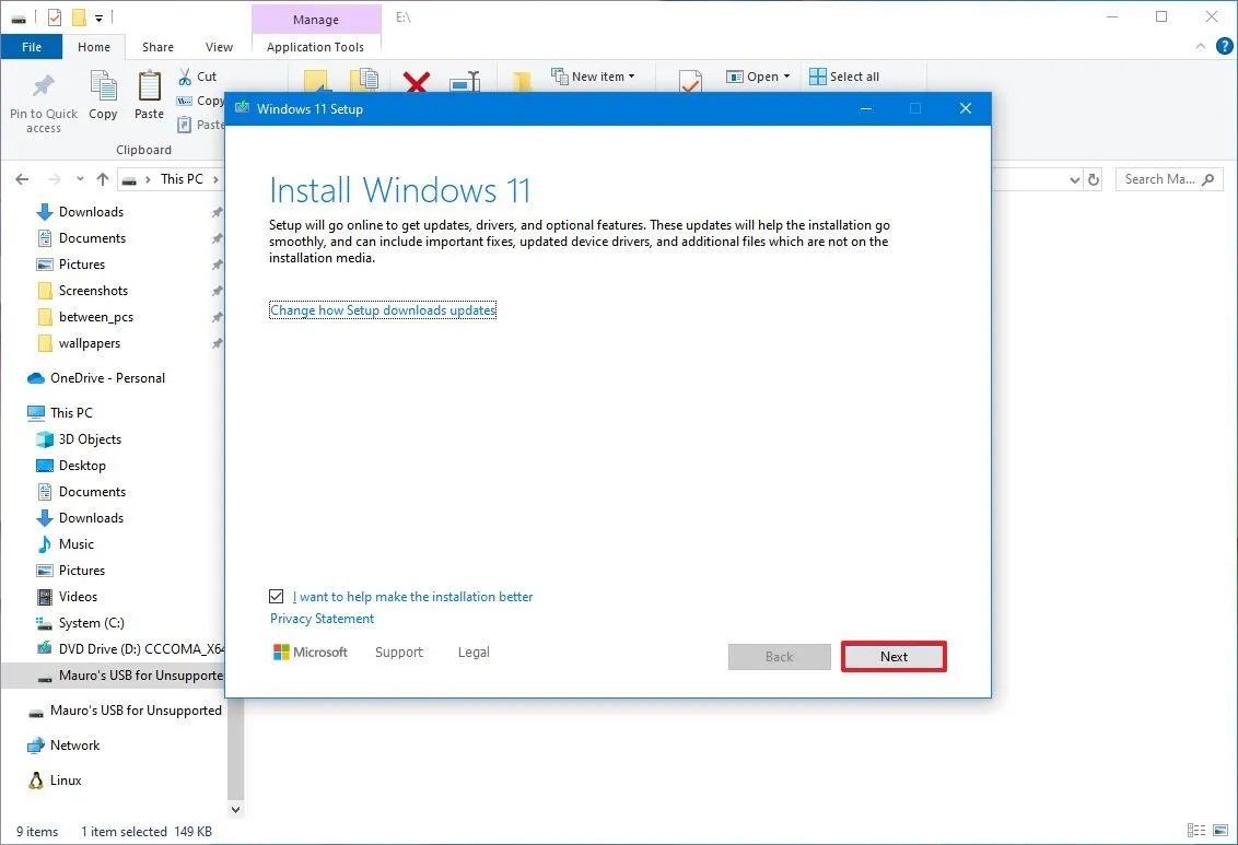 Cách nâng cấp máy tính không được hỗ trợ lên Windows 11 21 Cach nang cap may tinh khong duoc ho tro len Windows 11 07