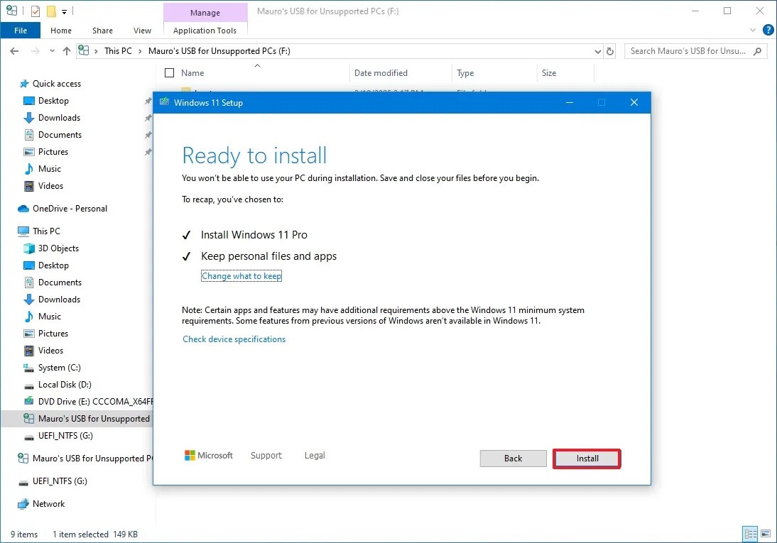 Cách nâng cấp máy tính không được hỗ trợ lên Windows 11 22 Cach nang cap may tinh khong duoc ho tro len Windows 11 08