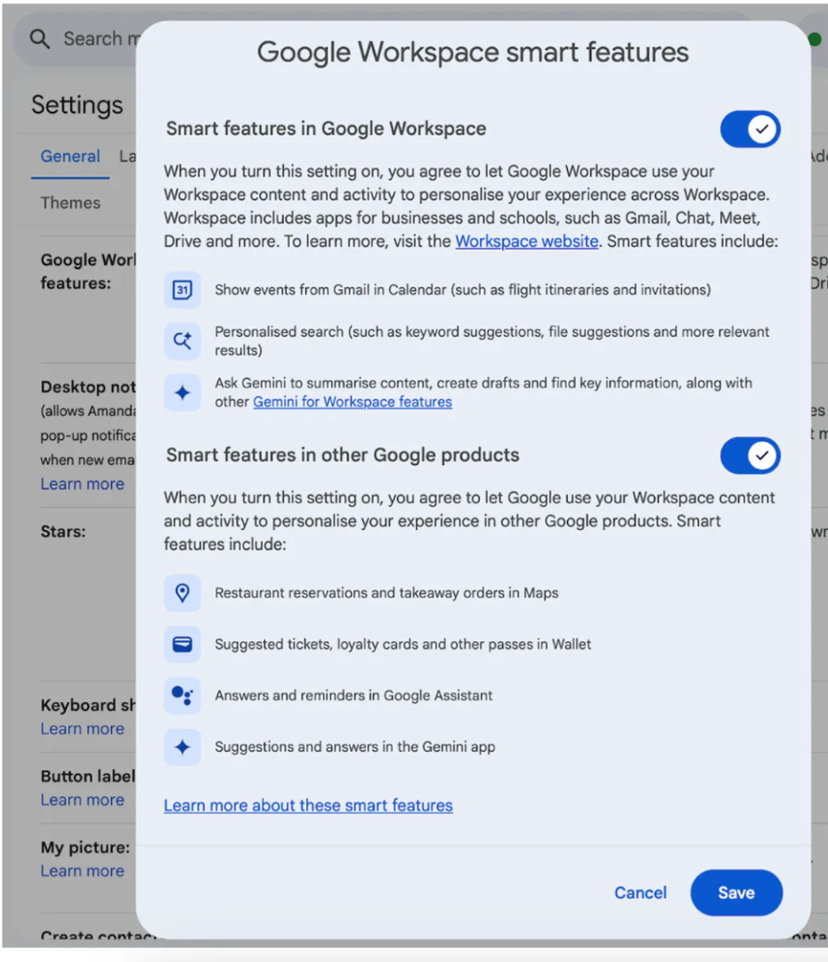 Cách tắt Gemini AI trong Gmail: Hướng dẫn đơn giản và lưu ý quan trọng 9 Cach tat Gemini AI trong Gmail Huong dan don gian va luu y quan trong 5 e1742119696461