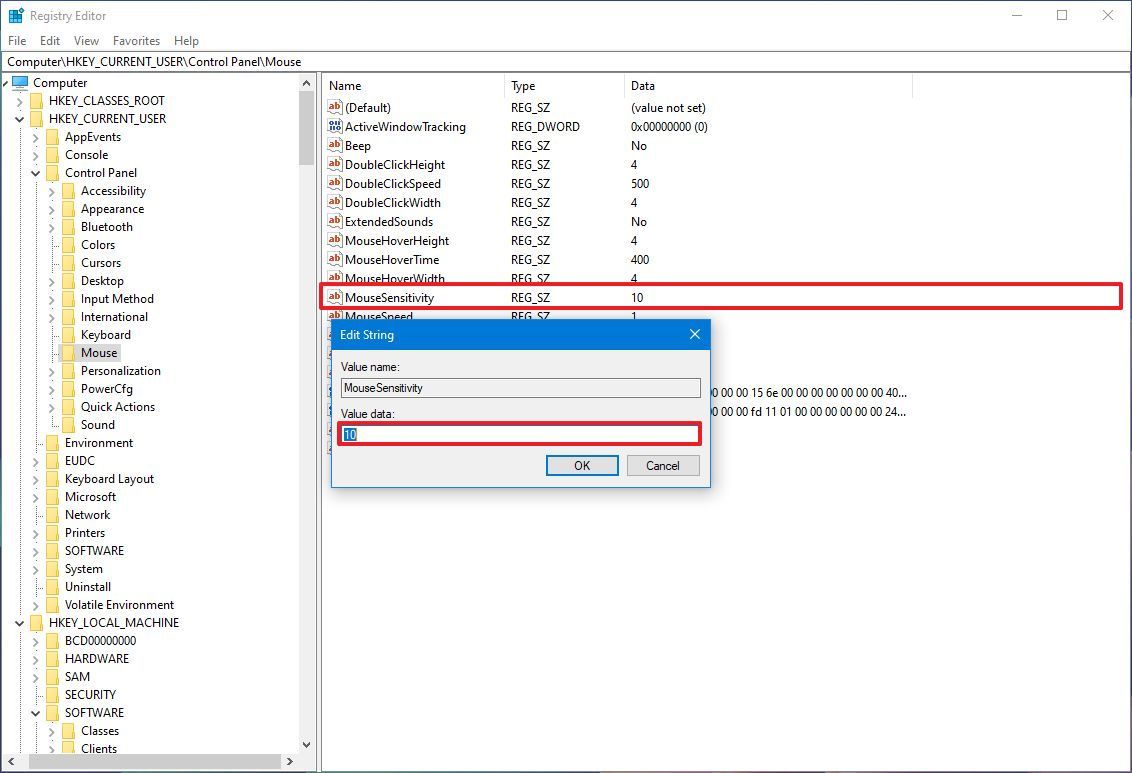Cách thay đổi tốc độ con trỏ chuột trên Windows 10 13 Cach thay doi toc do con tro chuot tren Windows 10 06