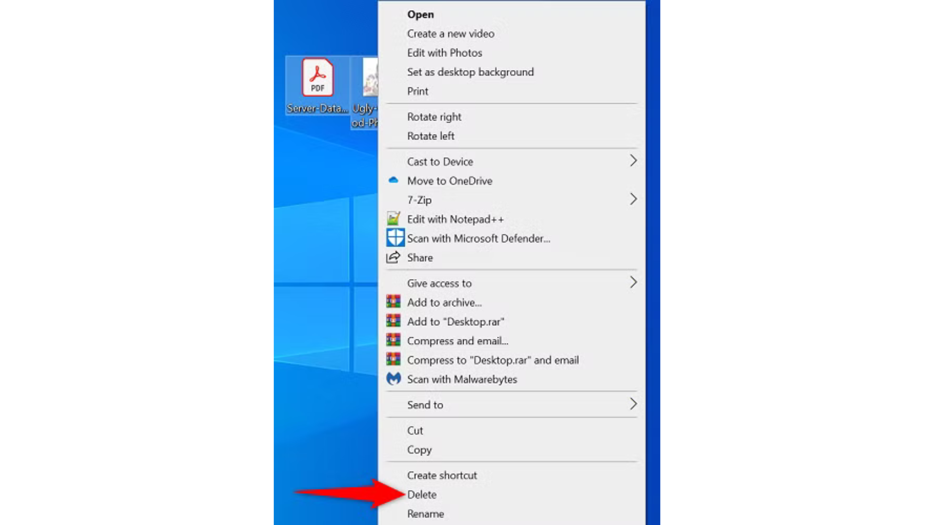 Cách xóa biểu tượng trên Desktop Windows: Hướng dẫn chi tiết cho Windows 10 và 11 8 Cach xoa bieu tuong tren Desktop Windows Huong dan chi tiet cho Windows 10 va 11 4