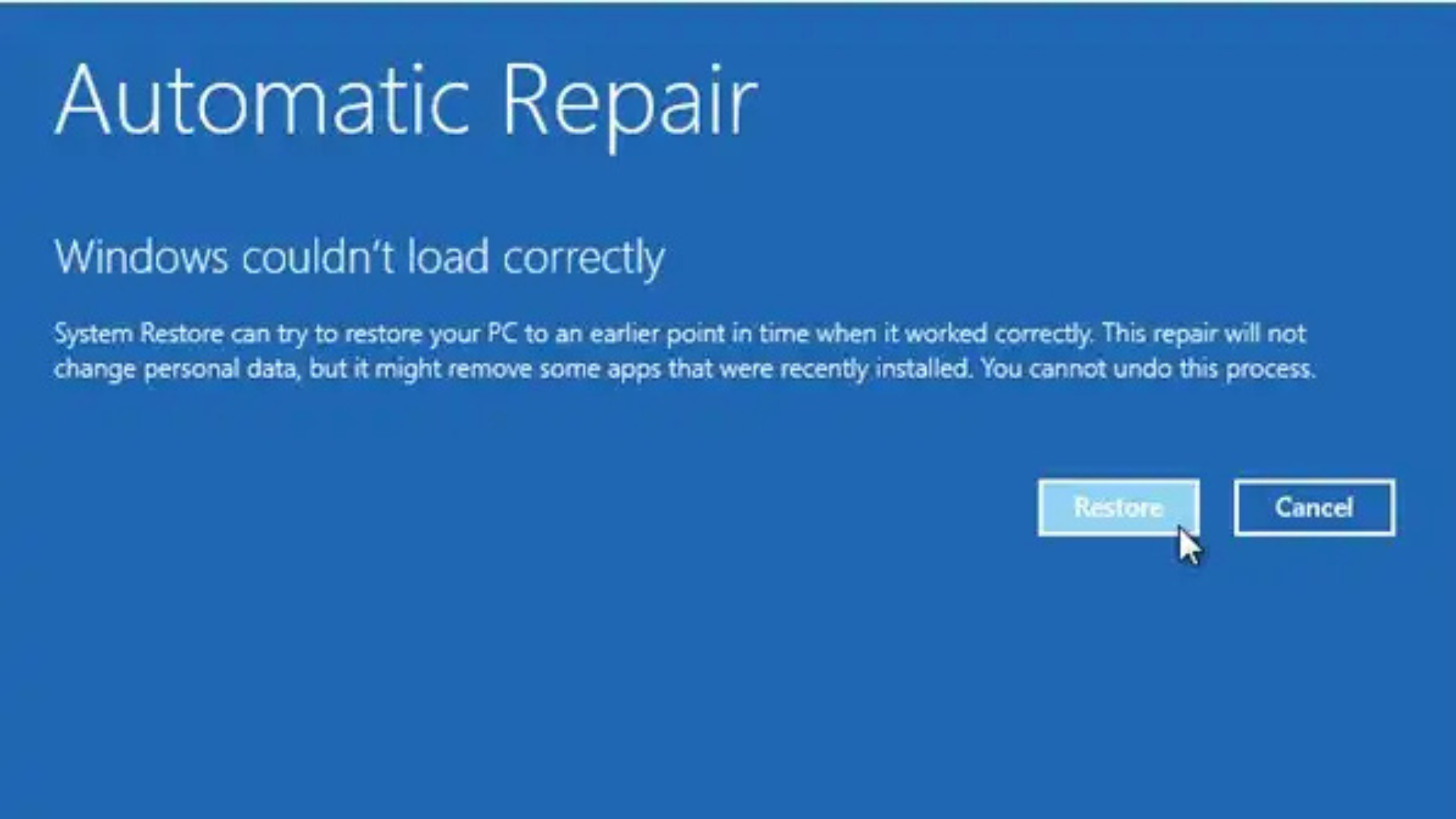 Huong dan sua loi khi may tinh windows khong khoi dong duoc 3