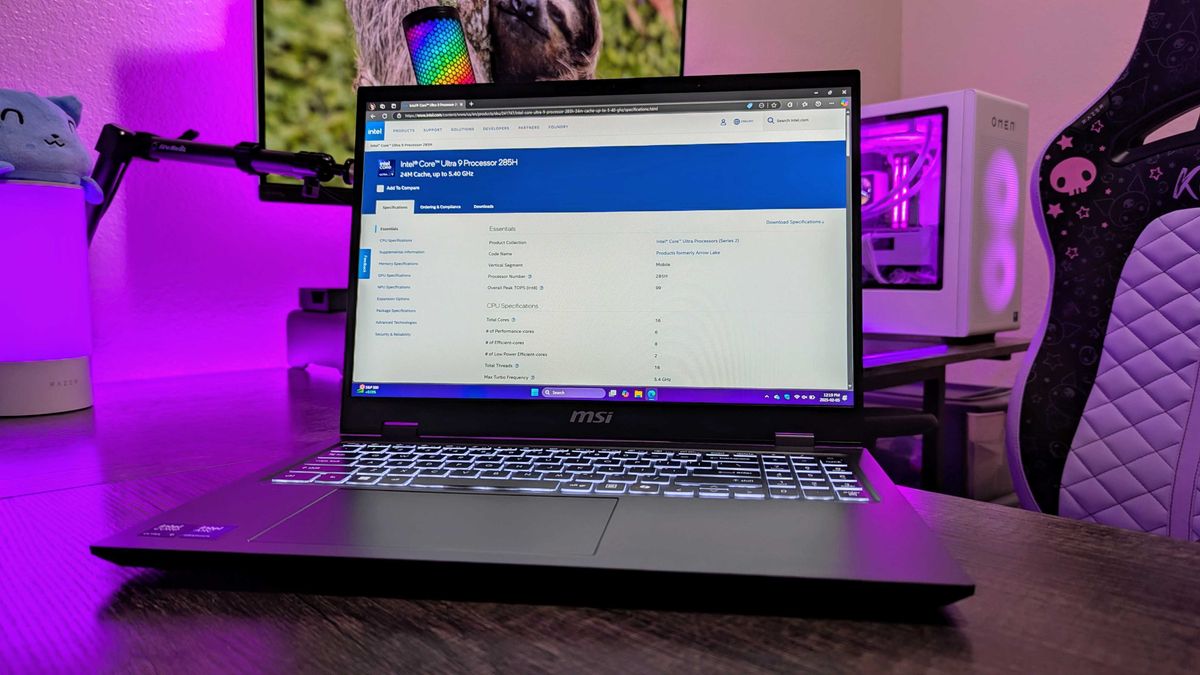 Intel Core Ultra 9 285H 02