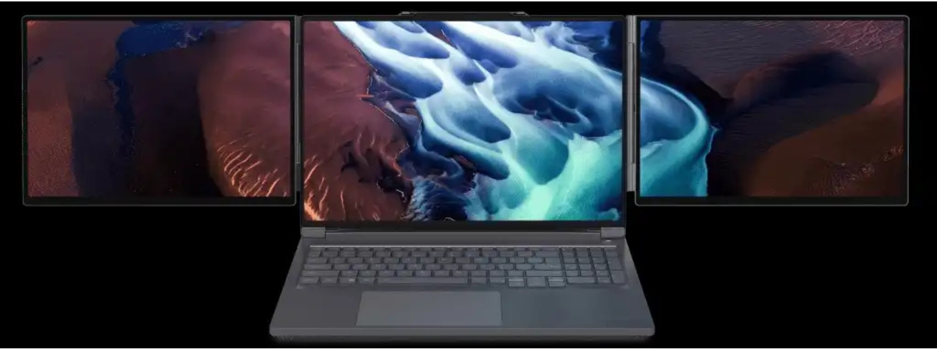 Lenovo gay an tuong voi nhung y tuong Laptop man hinh doi va ba tai MWC 2025 3 e1741071485679