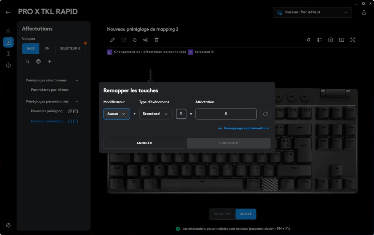 Khám phá Logitech G Pro X TKL Rapid - Bàn phím gaming nhẹ nhàng, tốc độ vượt trội 22 Logitech G Pro X TKL Rapid 4