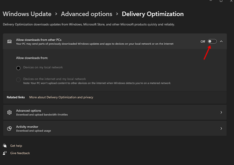 Những cài đặt Windows 11 bạn nên thay đổi ngay để laptop hoạt động tốt hơn 31 Tat tinh nang Delivery Optimization