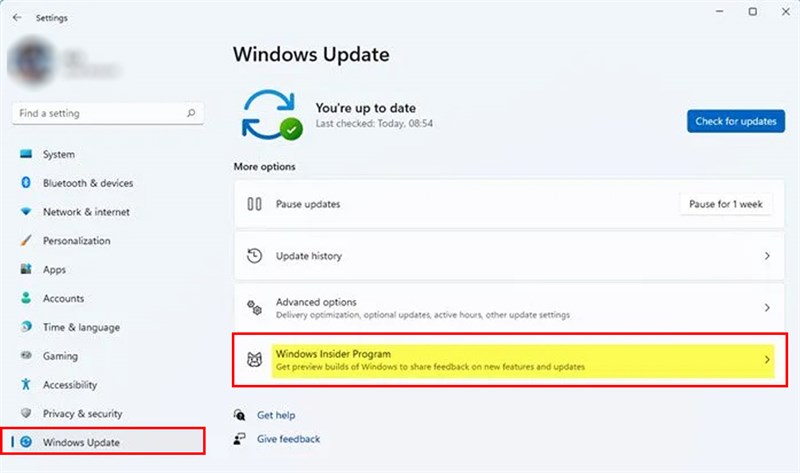 Những cài đặt Windows 11 bạn nên thay đổi ngay để laptop hoạt động tốt hơn 24 Windows Update