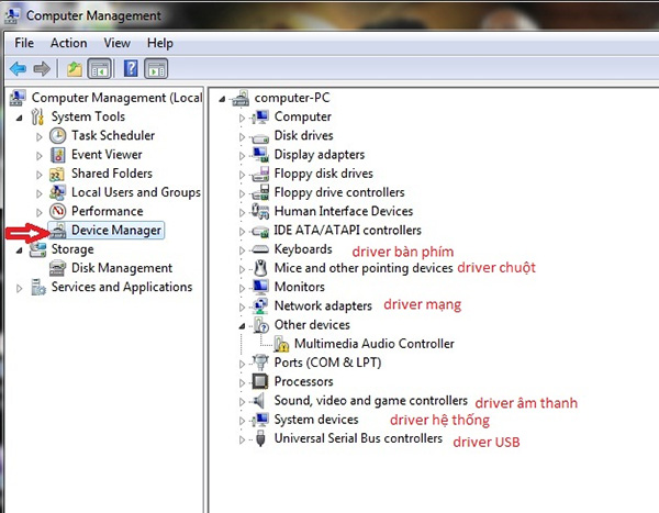 Laptop bị treo, đơ liên tục: Nguyên nhân và cách sửa chữa 40 Windows X → Chon Device Manager