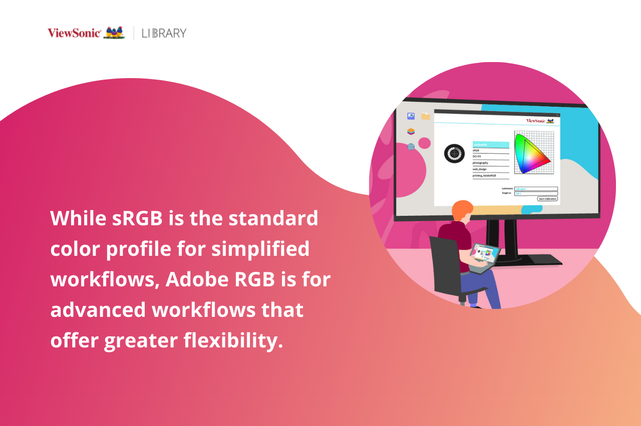 Màu sRGB và Adobe RGB: Nên sử dùng tiêu chuẩn màu nào? 3 sRGB va Adobe RGB Nen su dung tieu chuan nao 02
