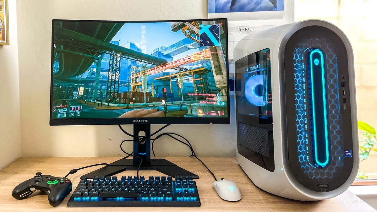 Đánh giá Alienware Aurora R15 - Hiệu năng "khủng", trải nghiệm gaming đỉnh cao. 15 Alienware Aurora R15 4