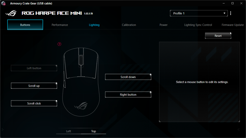 Asus ROG Harpe Ace Mini 6