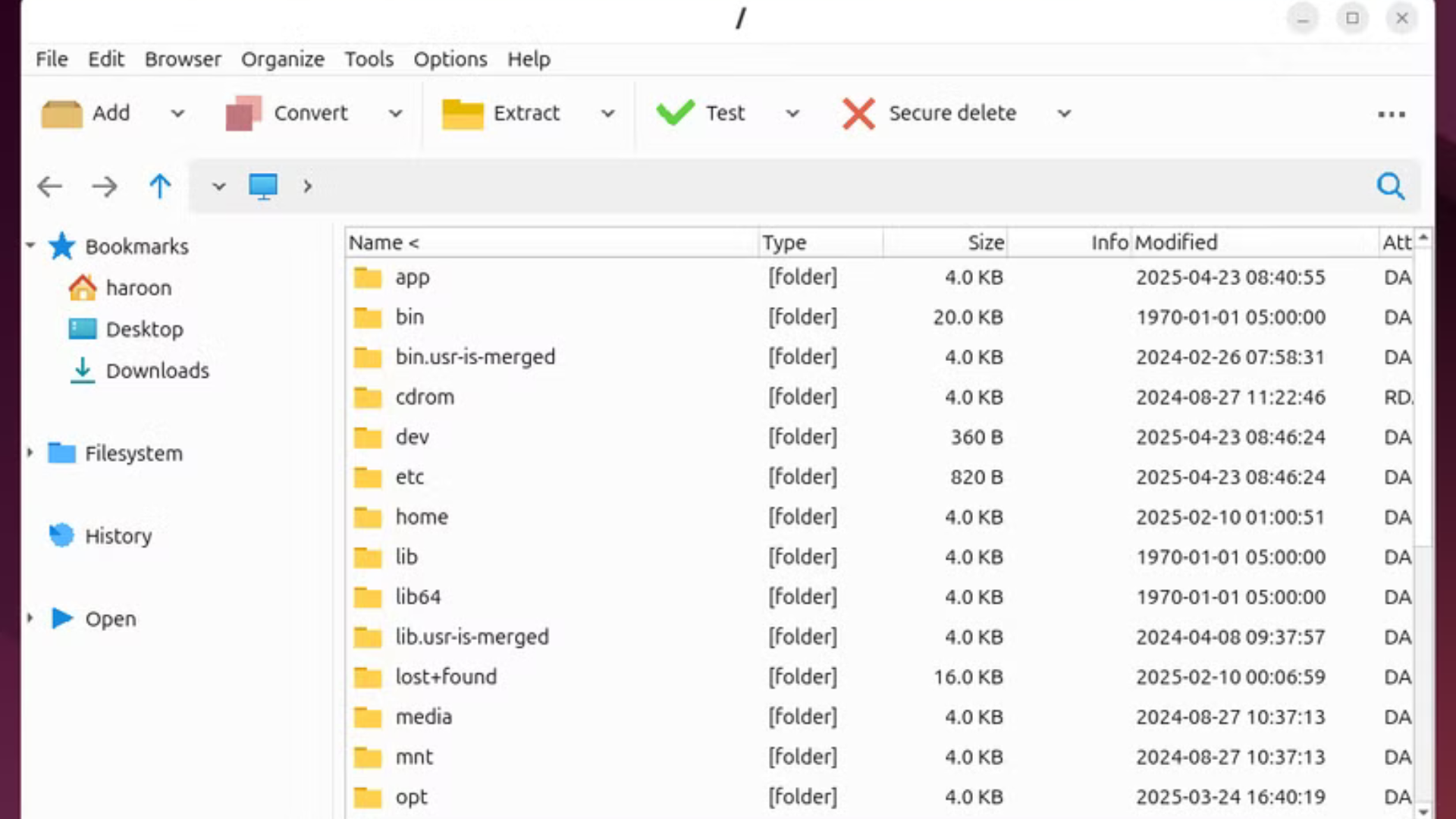 Bỏ qua WinRAR: 5 trình quản lý nén file tốt nhất cho Linux 8 Bo qua WinRAR 5 trinh quan ly nen file tot nhat cho Linux 3