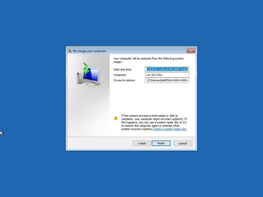 Cách sao lưu toàn bộ PC Windows 10 của bạn 23 Cach sao luu toan bo PC Windows 10 cua ban 13