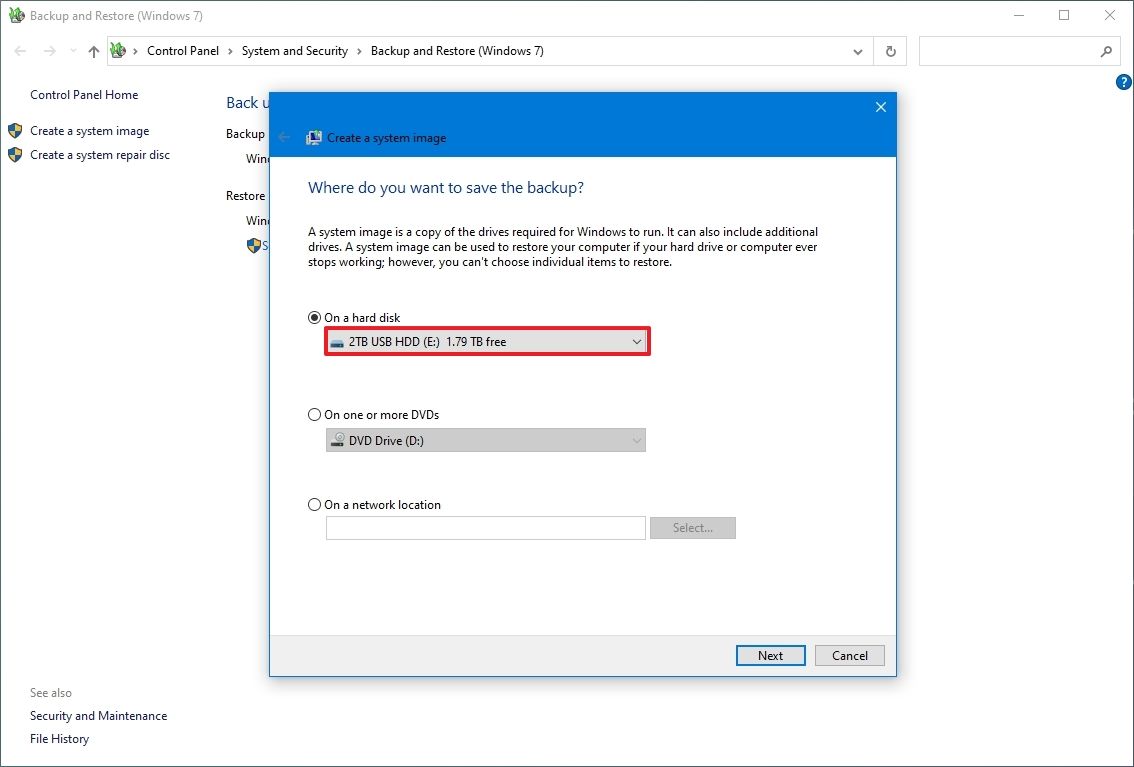 Cách sao lưu toàn bộ PC Windows 10 của bạn 15 Cach sao luu toan bo PC Windows 10 cua ban 4