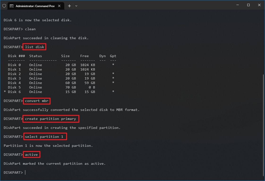 Cách sử dụng DiskPart để dọn dẹp và định dạng ổ đĩa không hoạt động trên Windows 10 3 Cach su dung DiskPart de don dep va dinh dang o dia khong hoat dong tren Windows 10 3