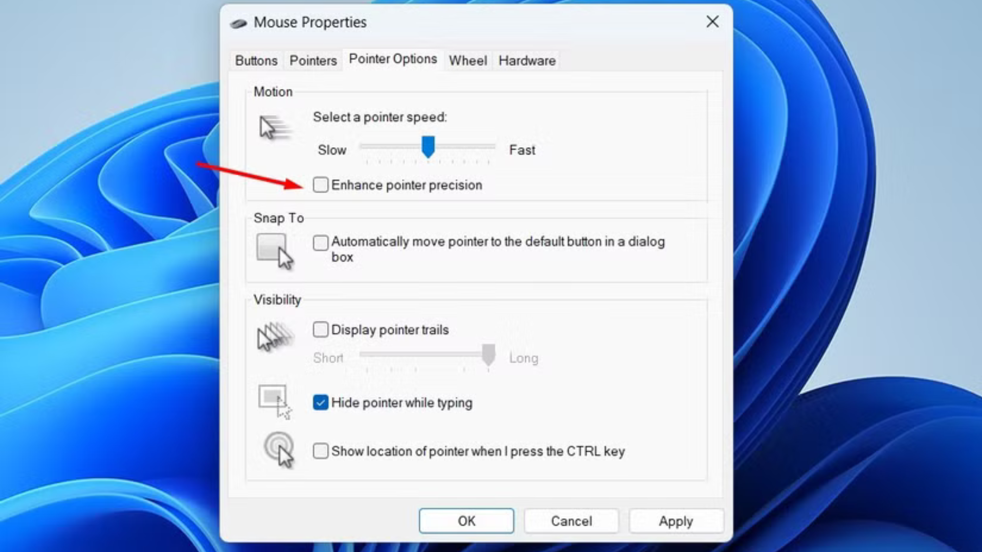 Cach tat tinh nang tang toc chuot tren Windows 11 va ly do nen lam dieu do 5
