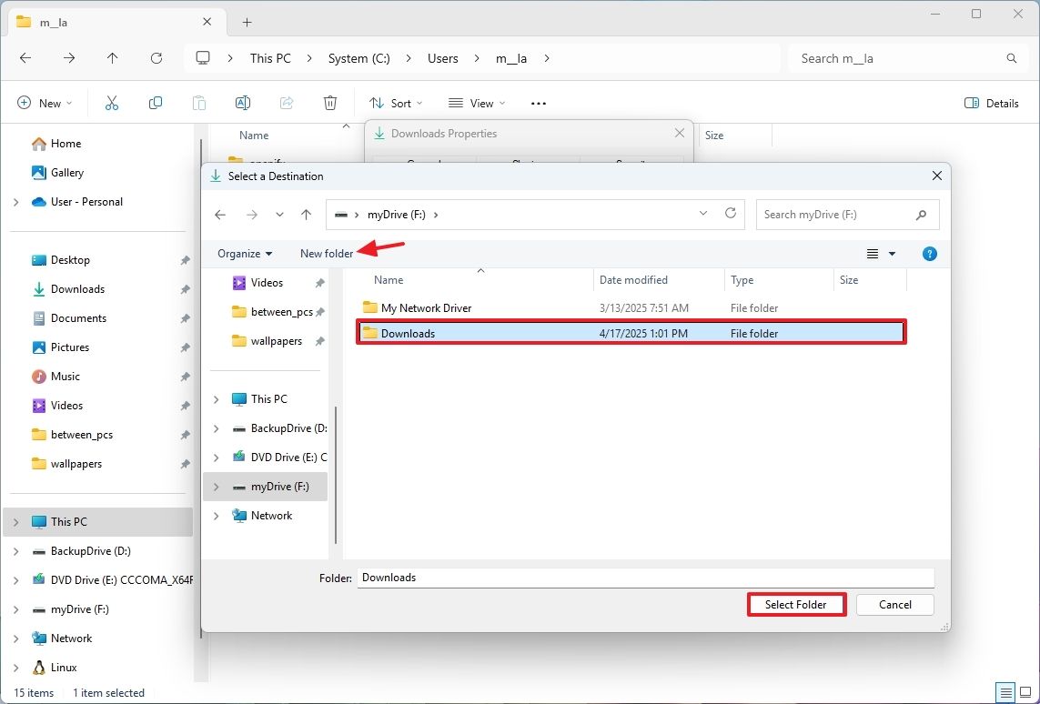 Cách thay đổi thư mục mặc định để tải xuống trên Windows 11 4 Cach thay doi thu muc mac dinh de tai xuong tren Windows 11 4