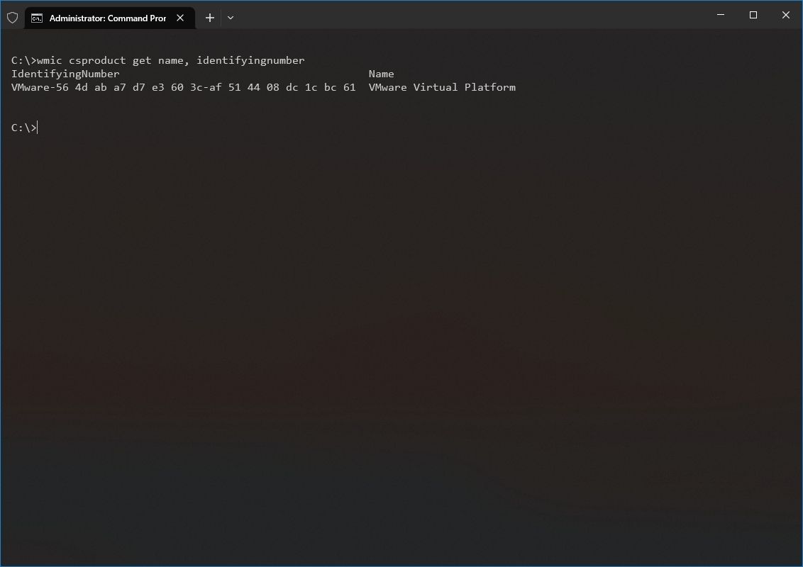 Cách tìm số hiệu máy tính của bạn trên Windows 10 9 Cach tim so hieu may tinh cua ban tren Windows 10 4