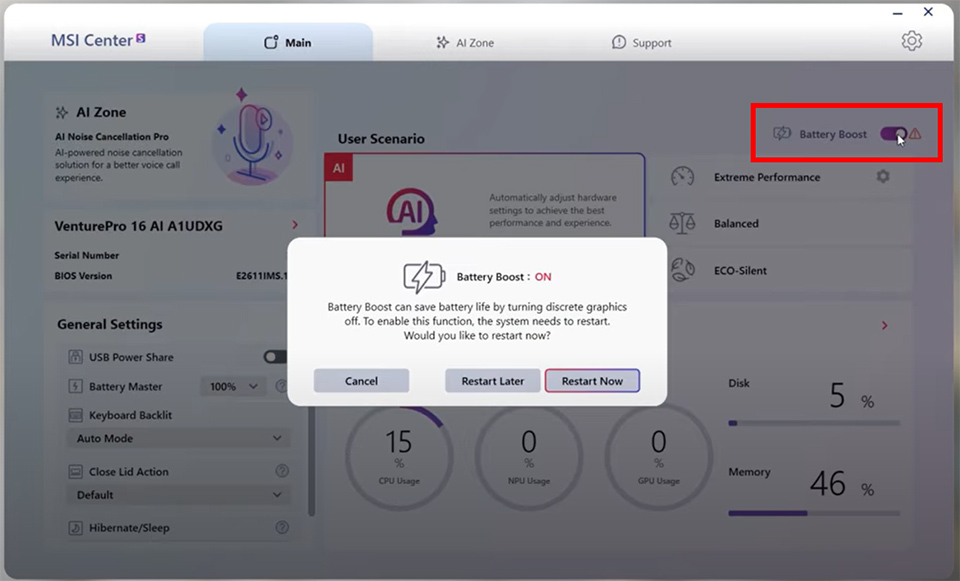Giới thiệu dòng sản phẩm MSI Venture Series mới: Được thiết kế để hoạt động, sẵn sàng cho mọi thứ 12 Gioi thieu dong san pham MSI Venture Series moi 12