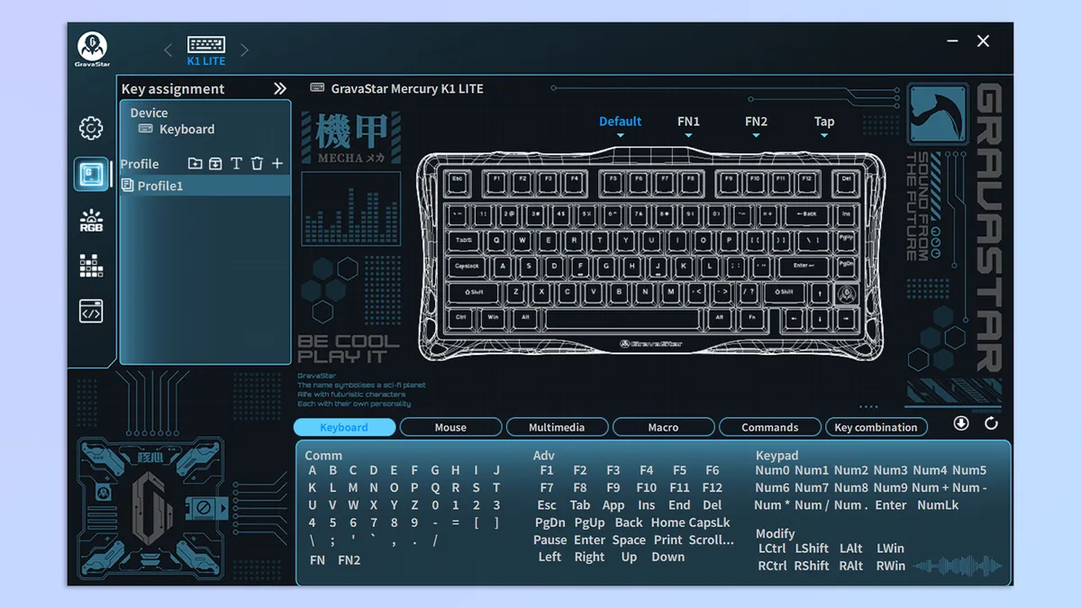 GravaStar Mercury K1 Lite 6