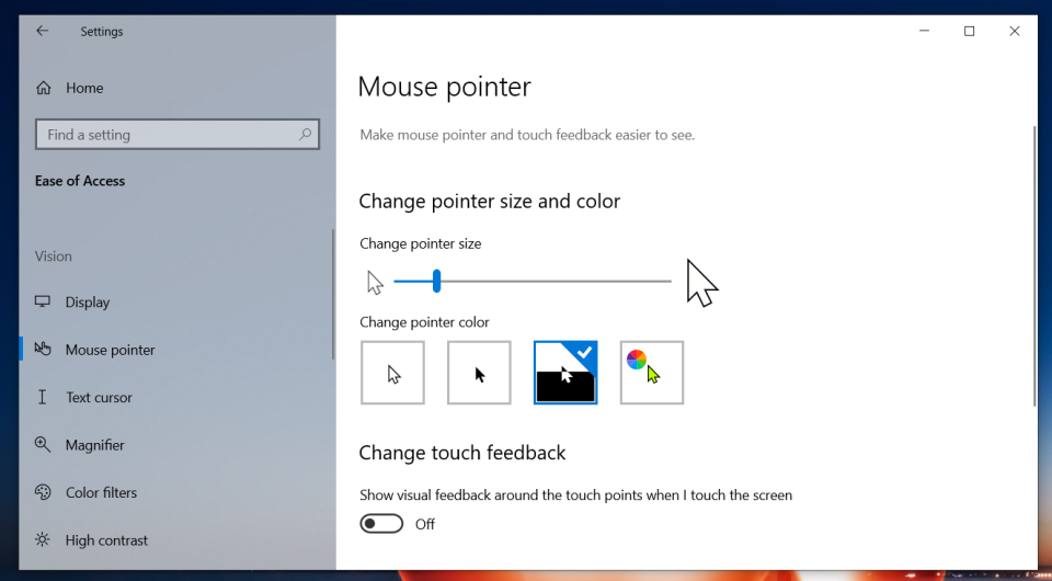Làm thế nào để không bao giờ mất con trỏ chuột trong Windows 8 Lam the nao de khong bao gio mat con tro chuot trong Windows 4