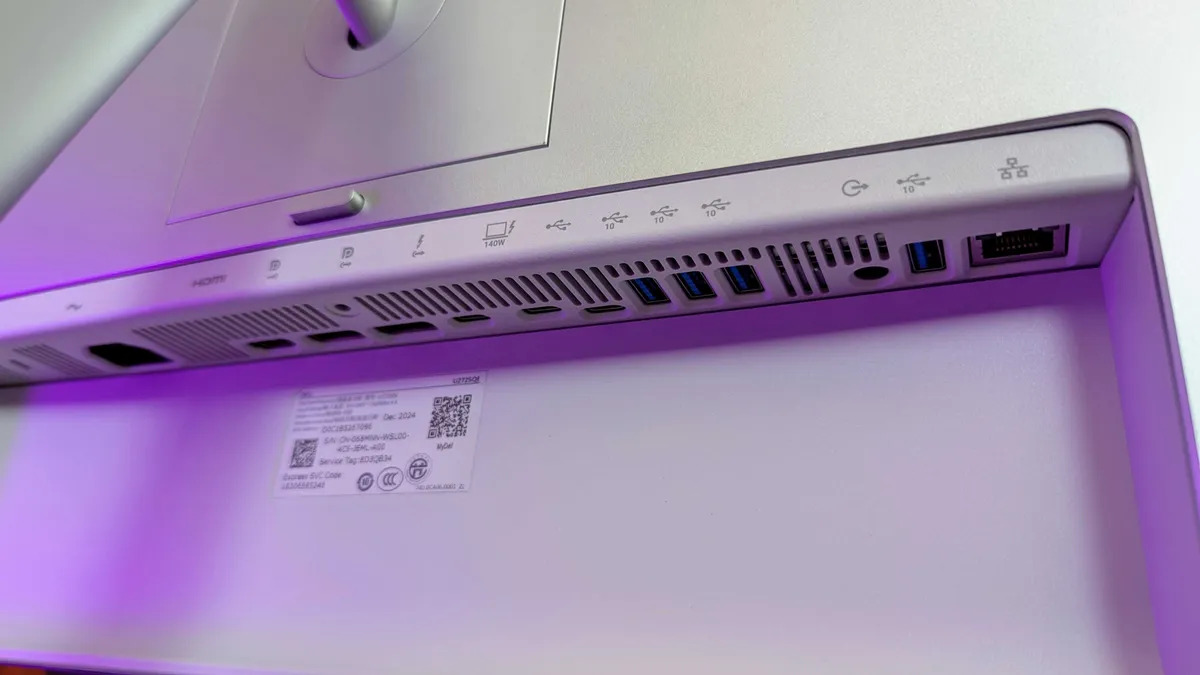 Man hinh Dell UltraSharp 27 4K Thunderbolt Hub U2725QE 6