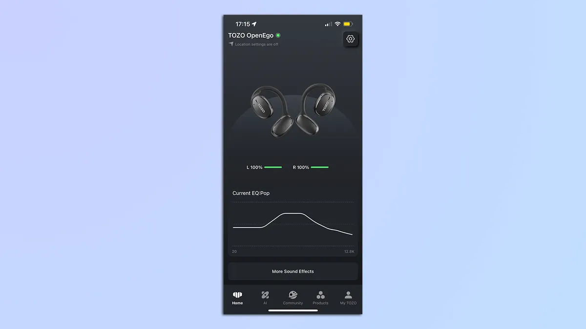 Tai nghe nhet tai ho Tozo OpenEgo 12