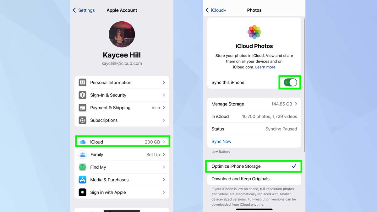 Hãy ngừng xóa ảnh của bạn — những cài đặt ẩn trên iPhone này sẽ tiết kiệm dung lượng ngay lập tức 8 nhung cai dat an tren iPhone nay se tiet kiem dung luong 3
