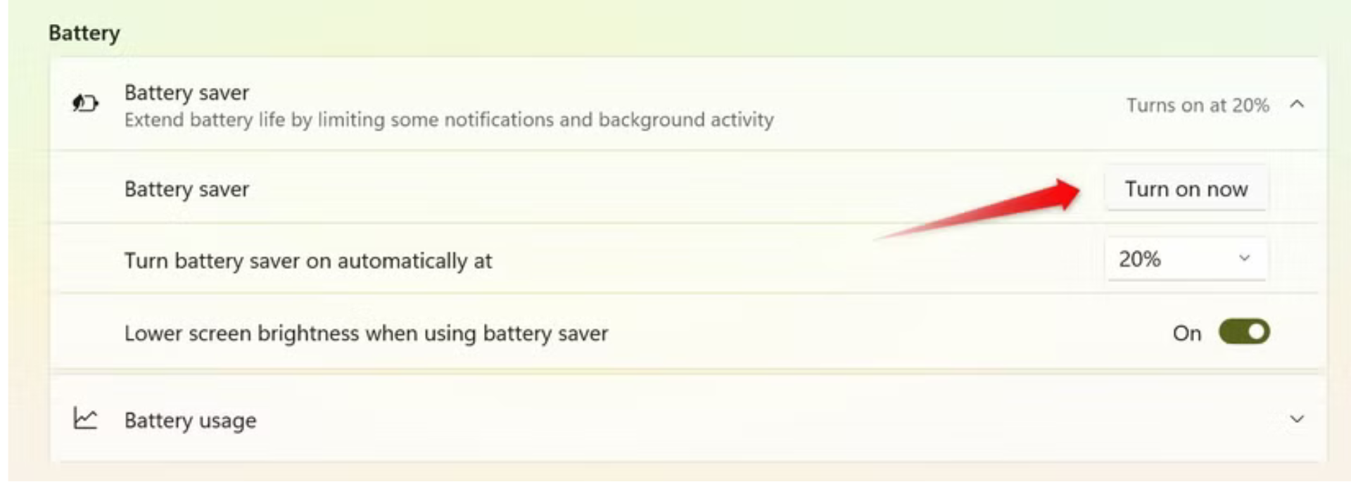 5 cài đặt Windows giúp kéo dài thời lượng pin laptop: sử dụng cả ngày không lo hết pin! 8 5 cai dat Windows giup keo dai thoi luong pin laptop su dung ca ngay khong lo het pin 3 e1747910540656