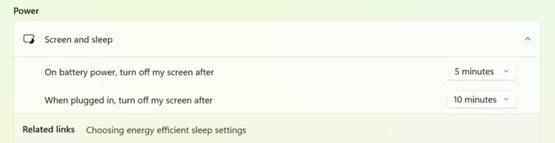 5 cài đặt Windows giúp kéo dài thời lượng pin laptop: sử dụng cả ngày không lo hết pin! 11 5 cai dat Windows giup keo dai thoi luong pin laptop su dung ca ngay khong lo het pin 5 e1747910770569