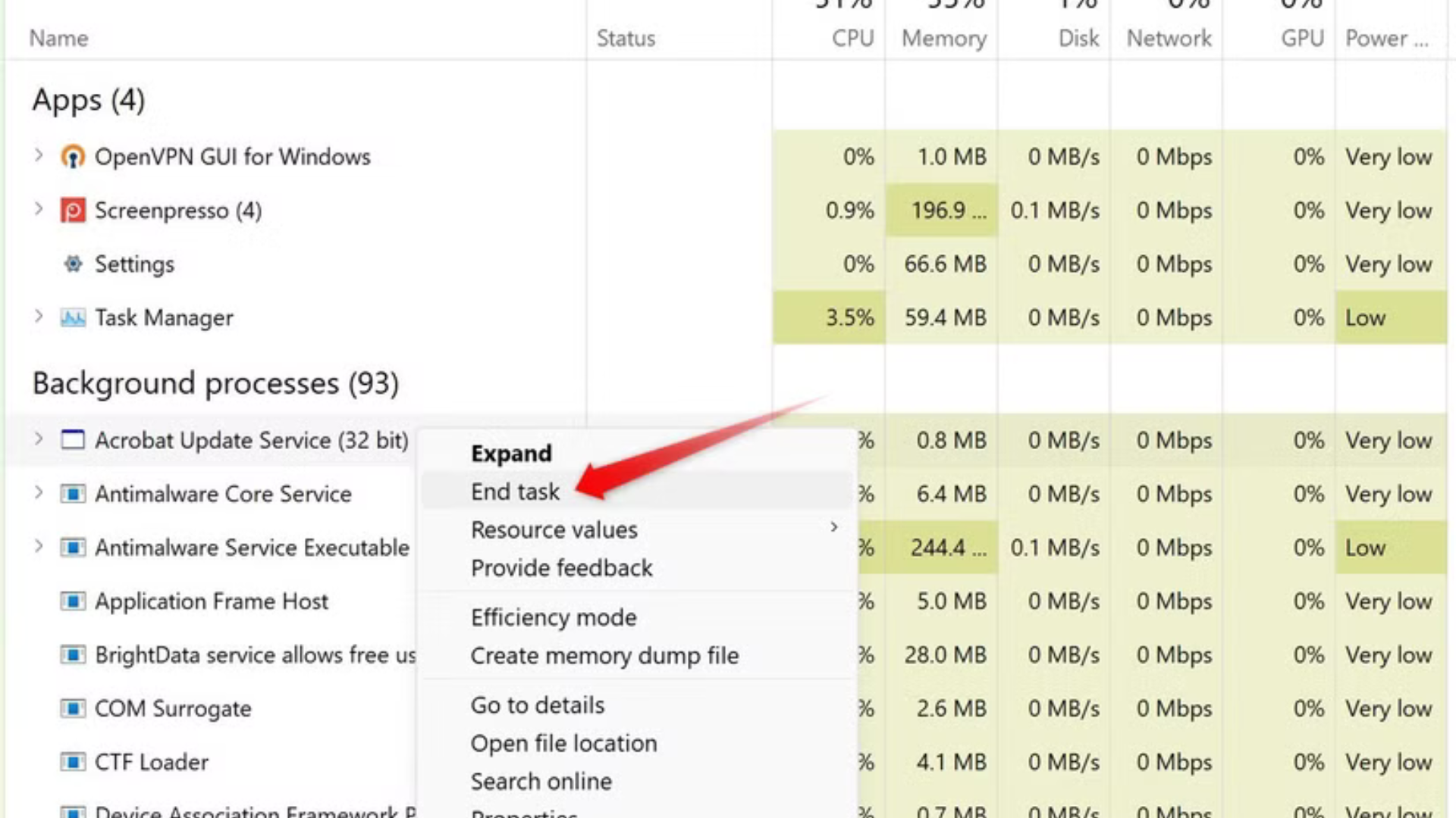 5 cài đặt Windows giúp kéo dài thời lượng pin laptop: sử dụng cả ngày không lo hết pin! 13 5 cai dat Windows giup keo dai thoi luong pin laptop su dung ca ngay khong lo het pin 6