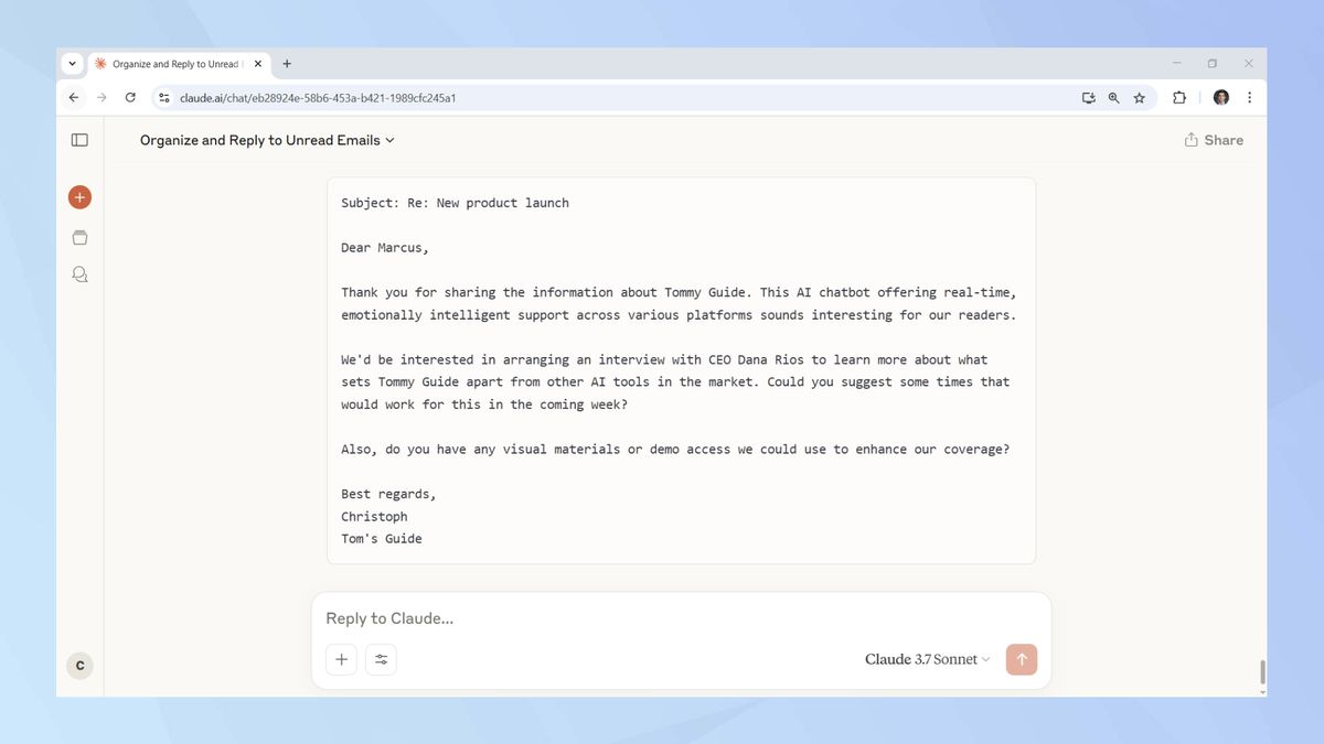 5 lời nhắc nhở của Claude này chắc chắn sẽ giúp bạn tăng năng suất công việc hàng ngày 9 5 loi nhac nho cua Claude nay chac chan se giup ban tang nang suat 4