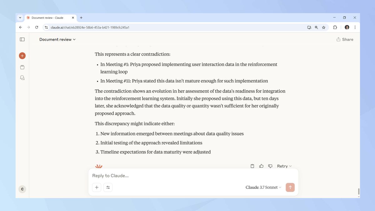 5 lời nhắc nhở của Claude này chắc chắn sẽ giúp bạn tăng năng suất công việc hàng ngày 10 5 loi nhac nho cua Claude nay chac chan se giup ban tang nang suat 5