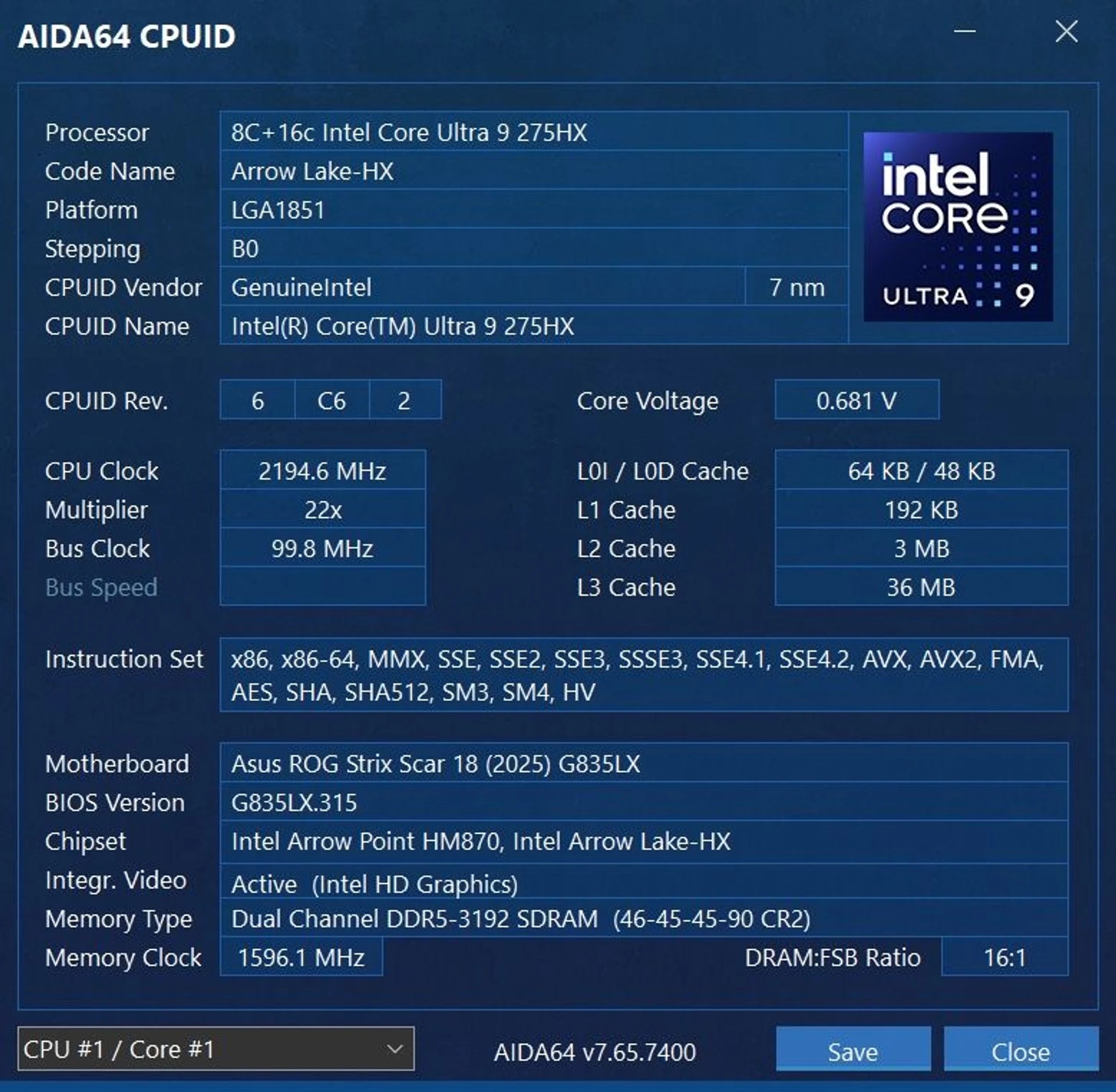 Đánh giá ASUS ROG Strix SCAR 18 (2025) - Chiếc laptop gaming vượt xa mọi kỳ vọng 85 ASUS ROG Strix SCAR 18 2025 25