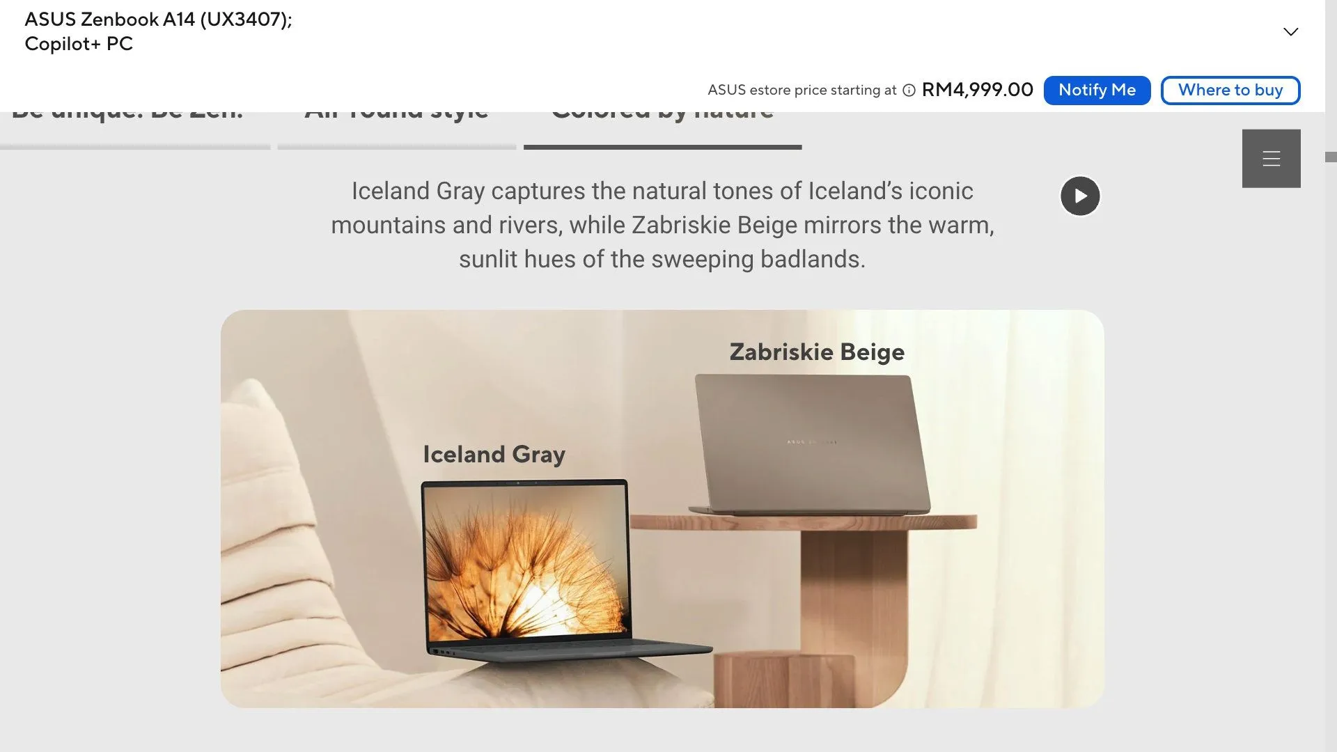 ASUS Zenbook A14 UX3407 18