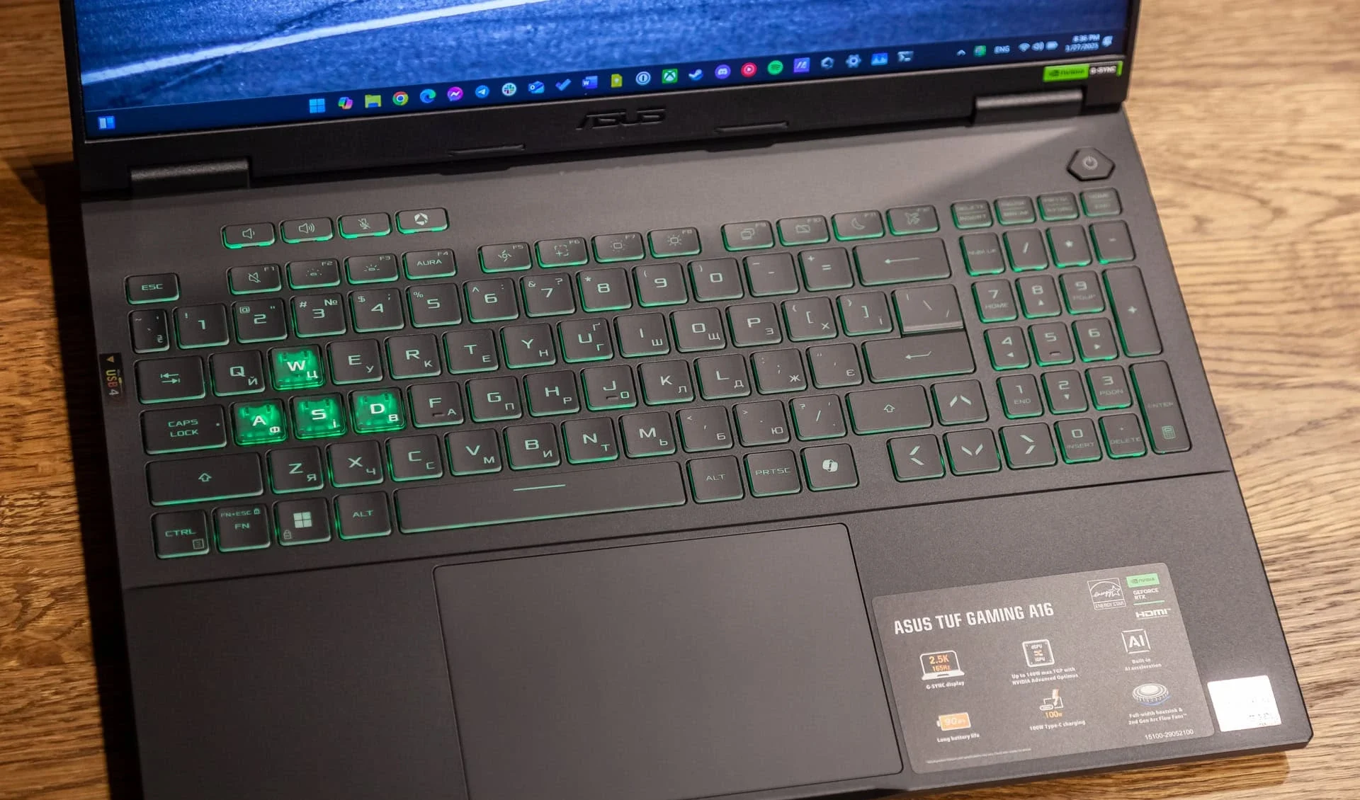 Đánh giá Asus TUF Gaming A16 - Lựa chọn lý tưởng cho trải nghiệm gaming không giới hạn 68 Asus TUF Gaming A16 38 e1748071765127