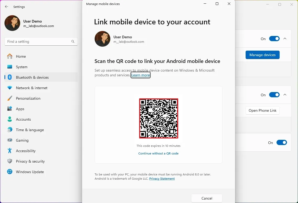 Cách duyệt bộ nhớ Android của bạn trên Windows 11 mà không cần bất kỳ cáp USB nào 5 Cach duyet bo nho Android cua ban tren Windows 11 ma khong can bat ky cap USB nao 5