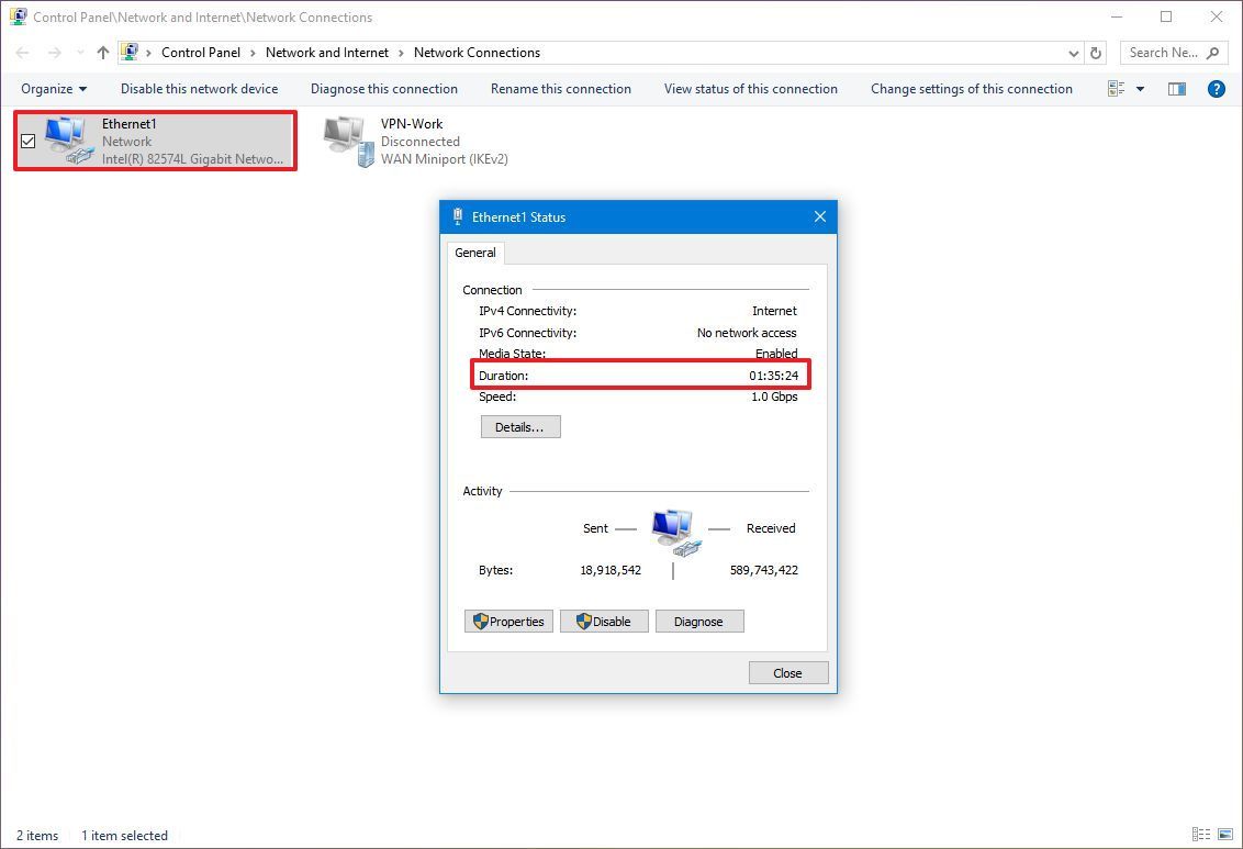 Cach kiem tra thoi gian hoat dong cua may tinh tren Windows 10 5