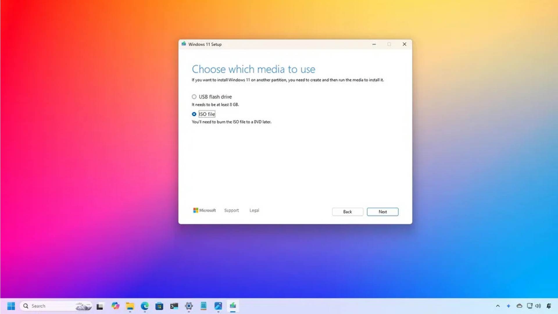 Cách lấy tệp ISO của Windows 11 bằng Media Creation Tool 1 Cach lay tep ISO cua Windows 11 bang Media Creation Tool 01