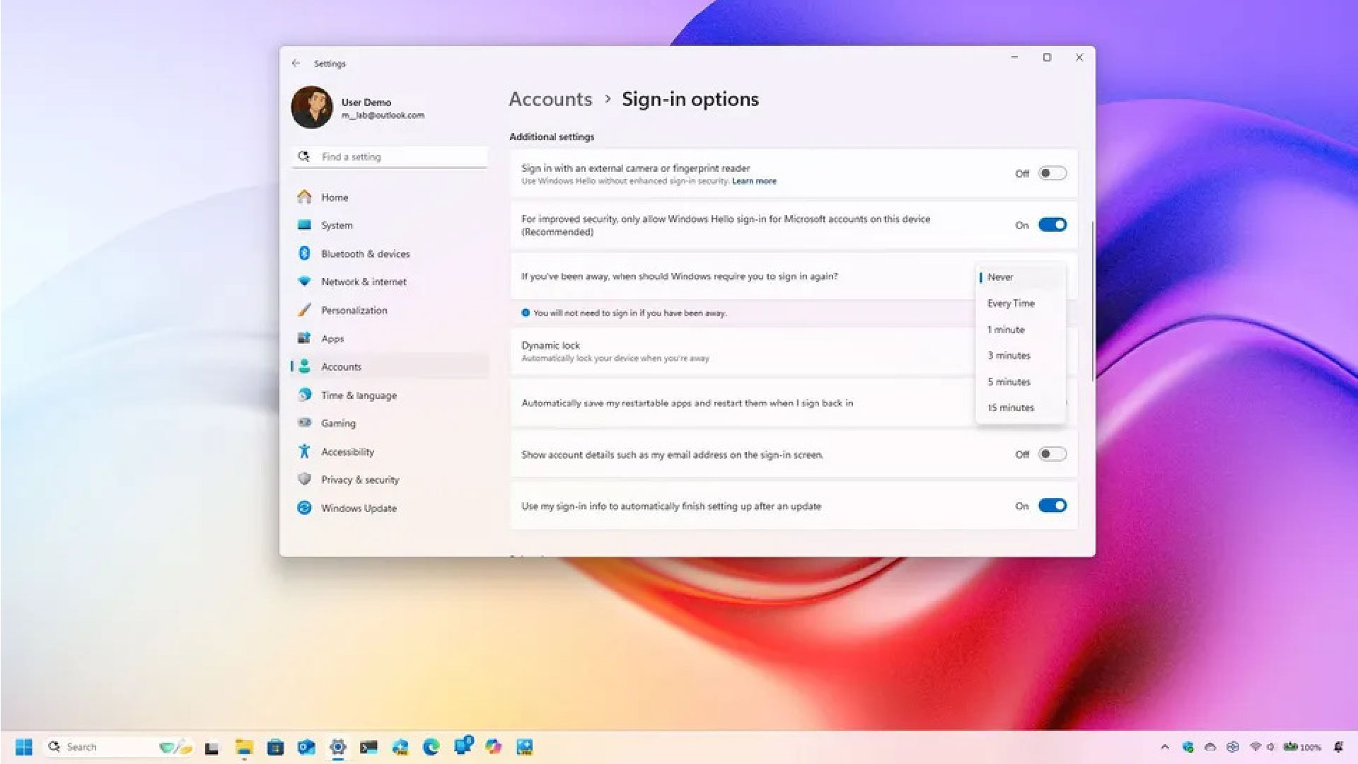 Cách ngăn PC của bạn tự động khóa trên Windows 11 1 Cach ngan PC cua ban tu dong khoa tren Windows 11 1 01