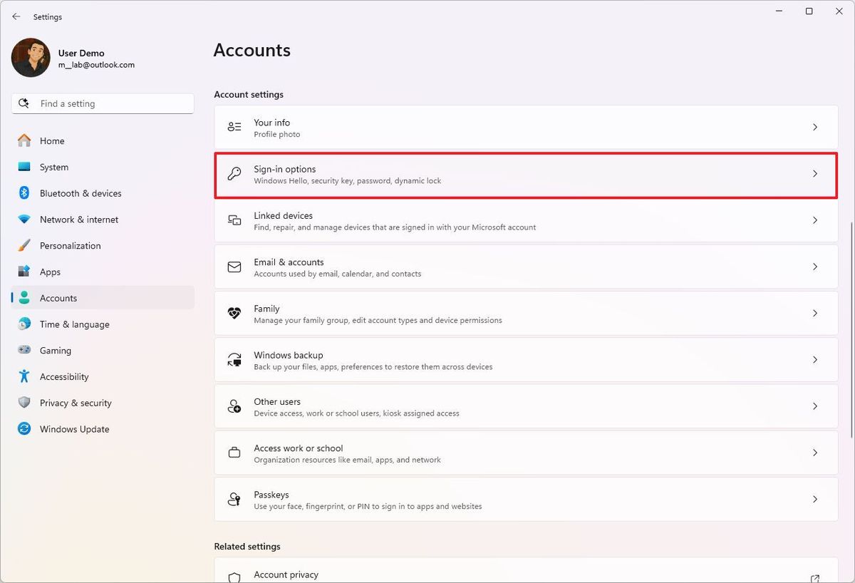 Cach ngan PC cua ban tu dong khoa tren Windows 11 4