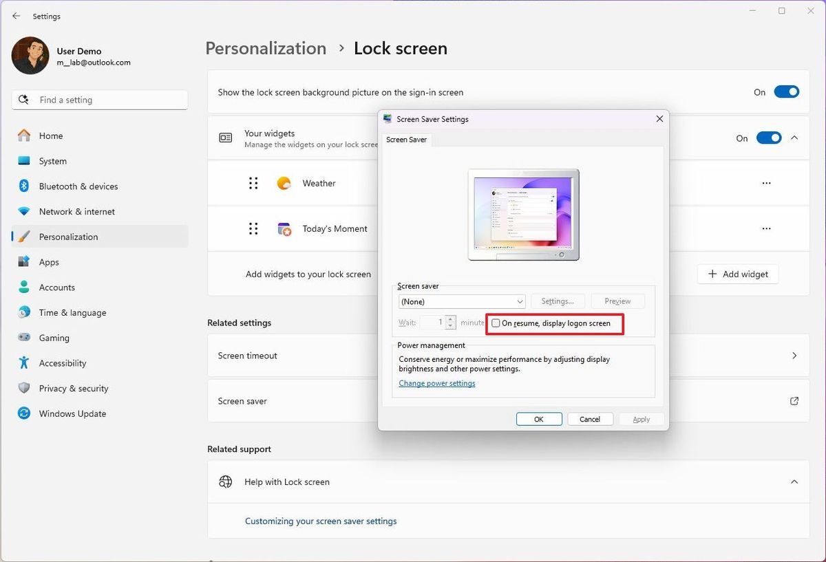 Cach ngan PC cua ban tu dong khoa tren Windows 11 8