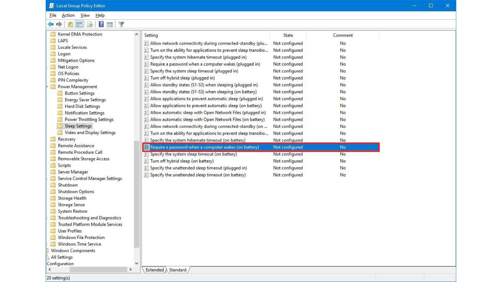 Cách tắt mật khẩu khi mở máy từ chế độ ngủ trên Windows 10 9 Cach tat mat khau khi mo may tu che do ngu tren Windows 10 2