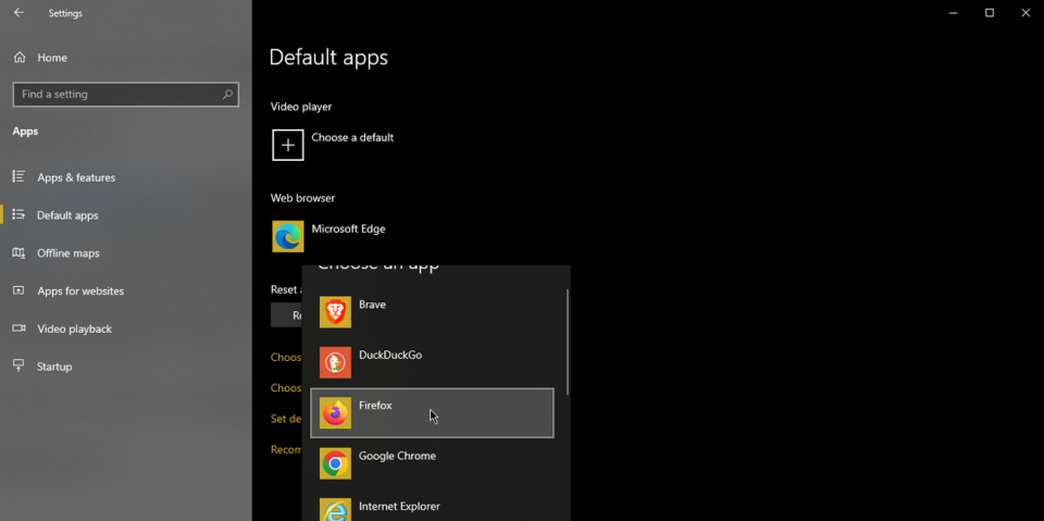 Cach thay doi trinh duyet web mac dinh cua ban 6