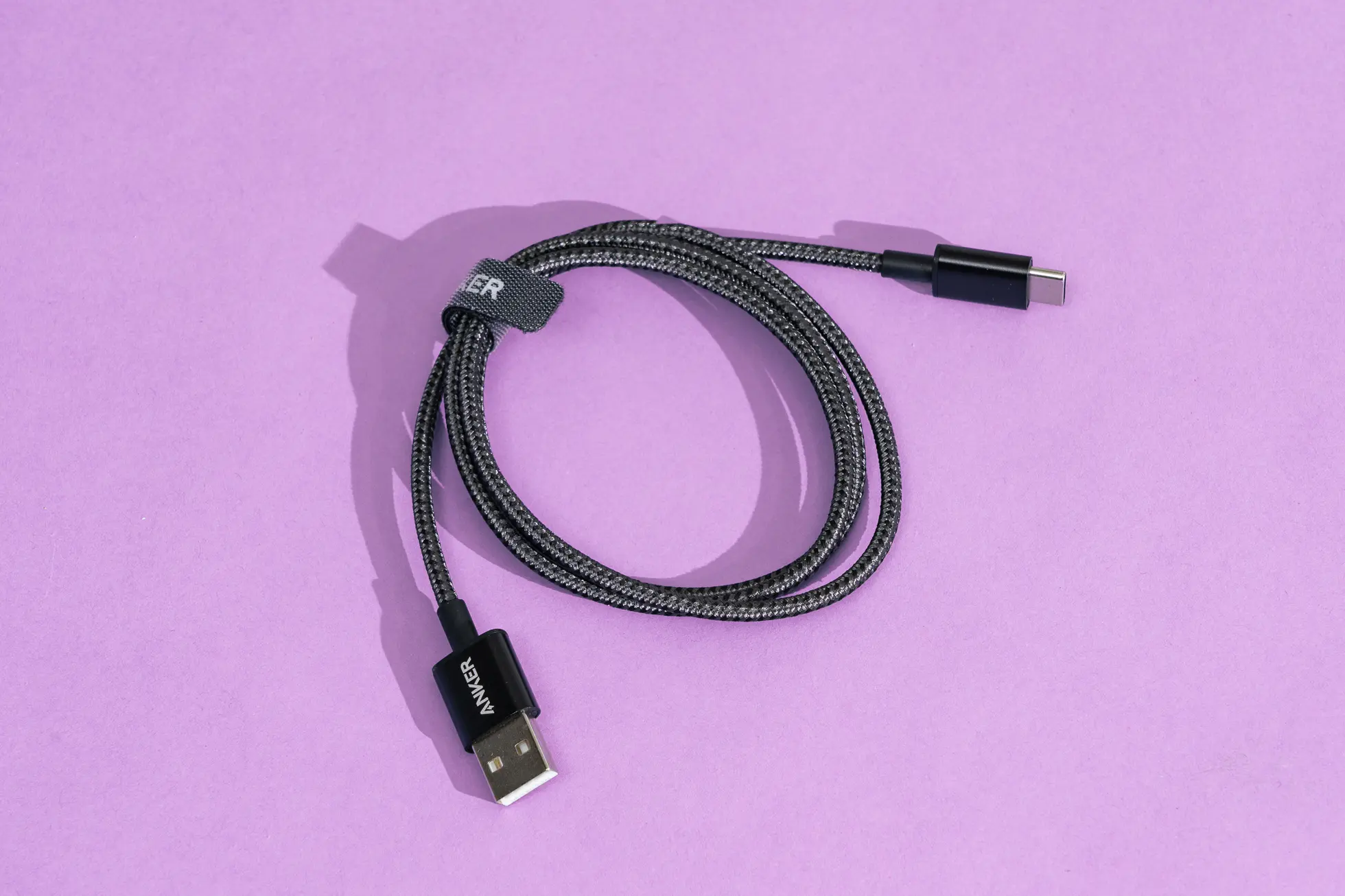 Top những cáp & Adapter USB-C tốt nhất năm 2025 - Tối ưu tốc độ và độ bền 15 Cap Anker Premium Nylon USB C sang USB A