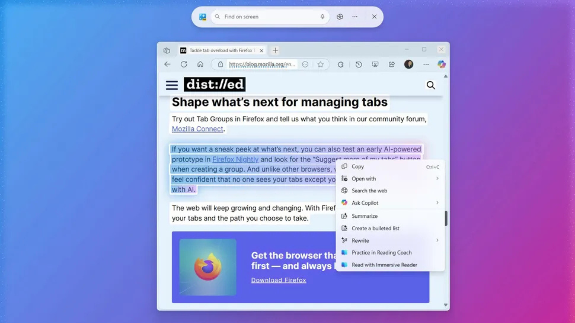 Click to Do trên Windows 11: Tính năng AI thông minh và cách sử dụng 1 Click to Do tren Windows 11 Tinh nang AI thong minh va cach su dung 10