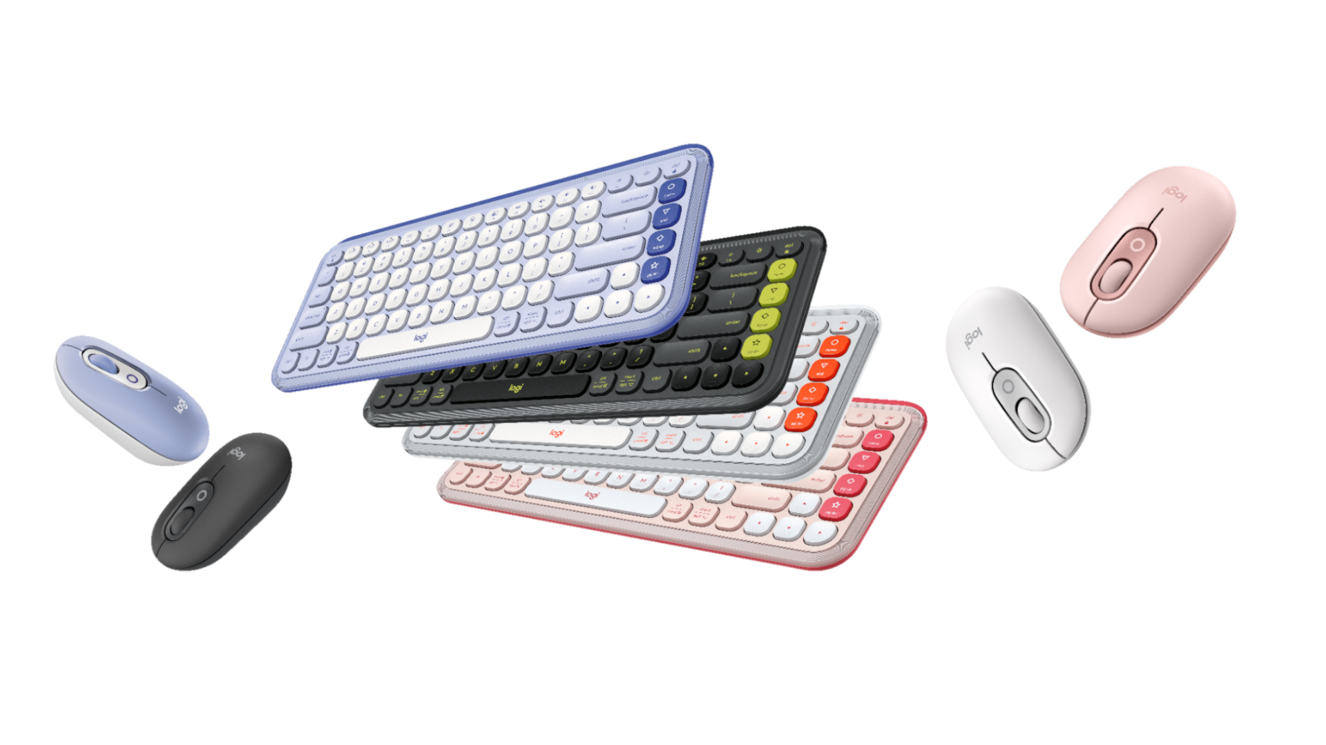 Danh gia Logitech POP Icon Combo Ban phim chuot khong day mau sac thong minh 2