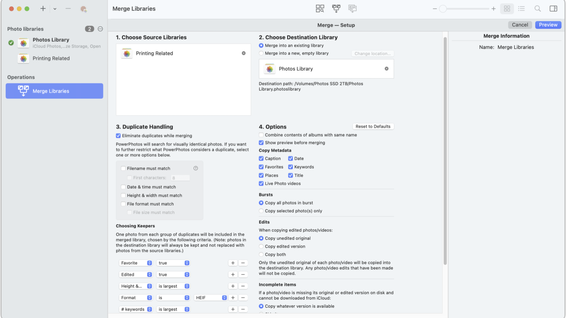 Đánh giá PowerPhotos 3 Công cụ quản lý ảnh mạnh mẽ cho Apple Photos trên Mac 6 Danh gia PowerPhotos 3 Cong cu quan ly anh manh me cho Apple Photos tren Mac 2